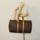 LOUIS VUITTON Monogram Keepall 45 Boston Bag M41428 LV Auth 136777-22