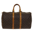 LOUIS VUITTON Monogram Keepall 45 Boston Bag M41428 LV Auth 136777-3