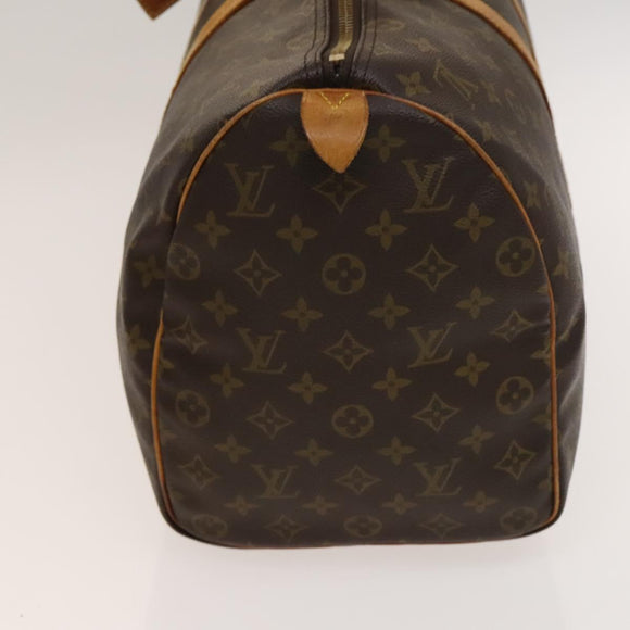 LOUIS VUITTON Monogram Keepall 45 Boston Bag M41428 LV Auth 136777