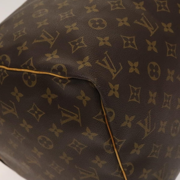LOUIS VUITTON Monogram Keepall 55 Boston Bag M41424 LV Auth 136782