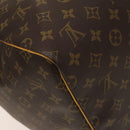 LOUIS VUITTON Monogram Keepall 55 Boston Bag M41424 LV Auth 136782-17