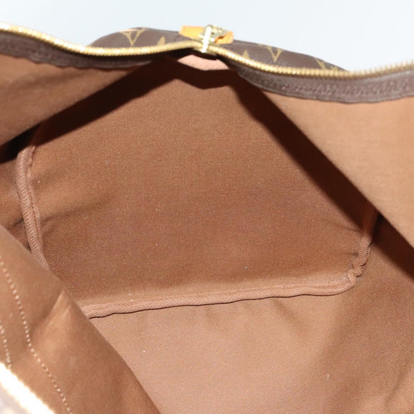 LOUIS VUITTON Monogram Keepall 55 Boston Bag M41424 LV Auth 136782