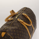 LOUIS VUITTON Monogram Keepall 55 Boston Bag M41424 LV Auth 136782-6