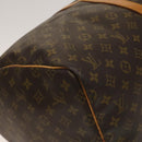 LOUIS VUITTON Monogram Keepall 55 Boston Bag M41424 LV Auth 136783-11