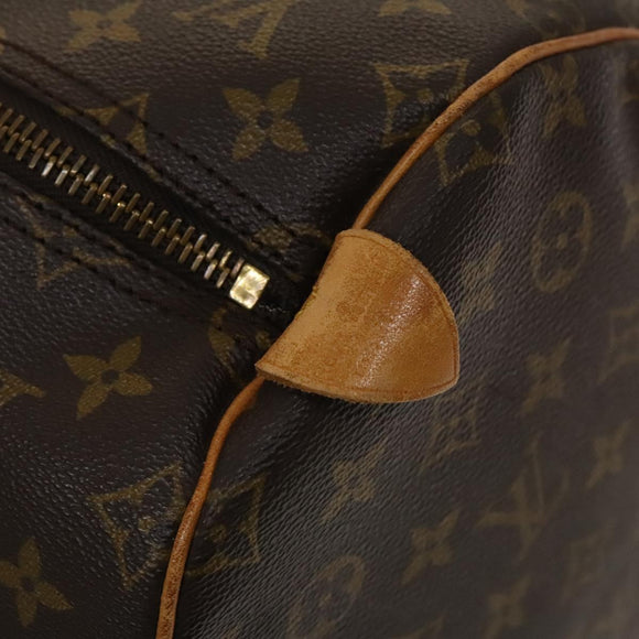 LOUIS VUITTON Monogram Keepall 55 Boston Bag M41424 LV Auth 136783