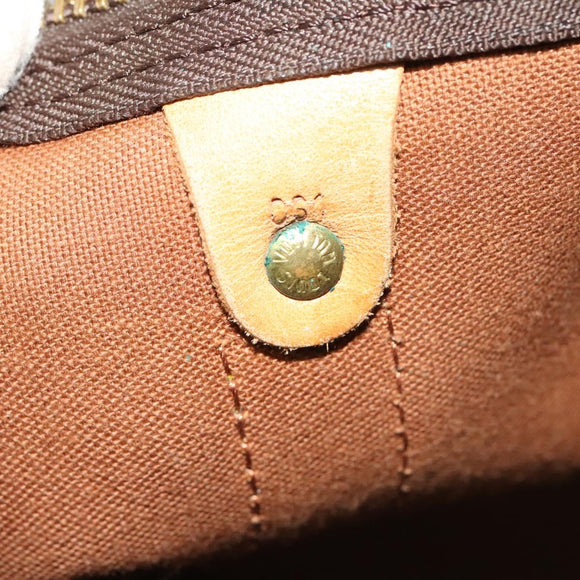 LOUIS VUITTON Monogram Keepall 55 Boston Bag M41424 LV Auth 136783