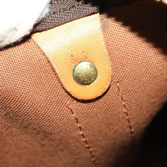 LOUIS VUITTON Monogram Keepall 55 Boston Bag M41424 LV Auth 136783