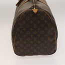 LOUIS VUITTON Monogram Keepall 55 Boston Bag M41424 LV Auth 136783-4