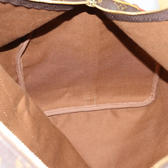 LOUIS VUITTON Monogram Keepall Bandouliere 55 Boston Bag M41414 LV Auth 136784