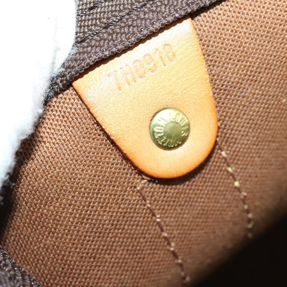 LOUIS VUITTON Monogram Keepall Bandouliere 55 Boston Bag M41414 LV Auth 136784