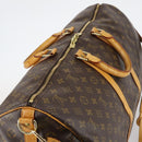 LOUIS VUITTON Monogram Keepall Bandouliere 55 Boston Bag M41414 LV Auth 136784-6