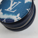 LOUIS VUITTON Monogram Escal Earphone Accessory Case Blue GI0491 LV Auth 136795M-14
