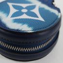 LOUIS VUITTON Monogram Escal Earphone Accessory Case Blue GI0491 LV Auth 136795M-16