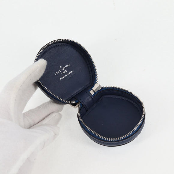 LOUIS VUITTON Monogram Escal Earphone Accessory Case Blue GI0491 LV Auth 136795M