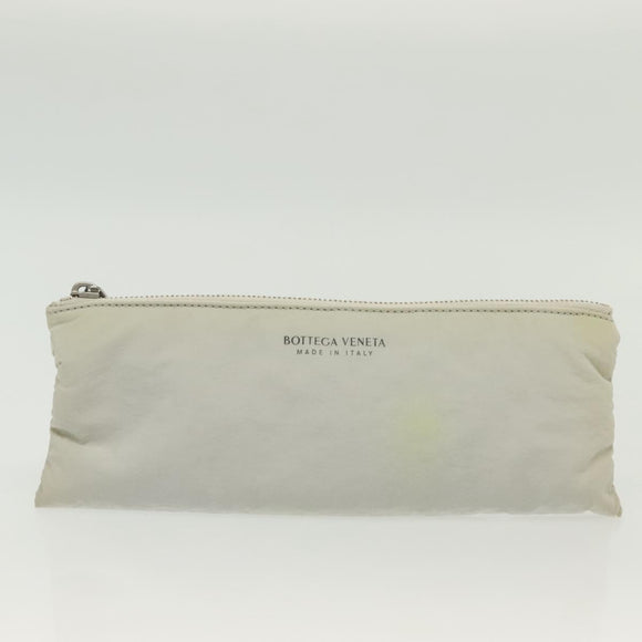 BOTTEGA VENETA MAXI INTRECCIATO Padded Tech Cassette Bag Nylon Gray Auth 136799