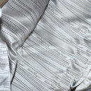 Salvatore Ferragamo Gancini Hand Bag Leather Silver Auth 136801-17