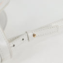 MARNI Hand Bag Raffia 2way White Auth 136802M-10