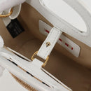 MARNI Hand Bag Raffia 2way White Auth 136802M-21