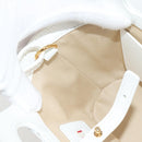 MARNI Hand Bag Raffia 2way White Auth 136802M-24