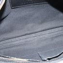 BURBERRY Nova Check Shoulder Bag Canvas Beige Gold Auth 136809-10