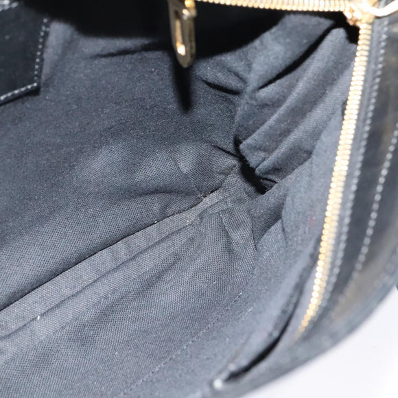 BURBERRY Nova Check Shoulder Bag Canvas Beige Gold Auth 136809