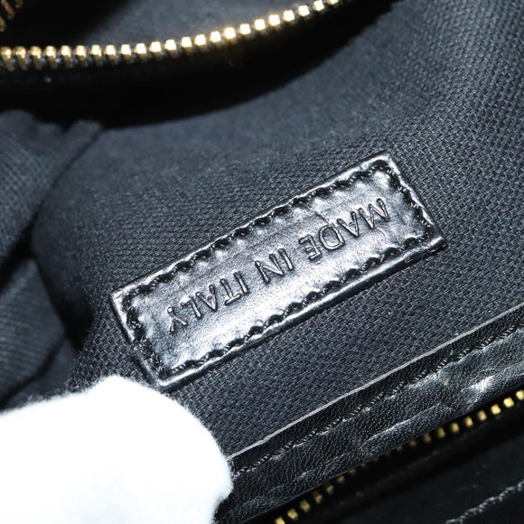 BURBERRY Nova Check Shoulder Bag Canvas Beige Gold Auth 136809