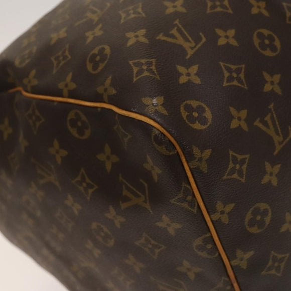 LOUIS VUITTON Monogram Keepall 60 Boston Bag M41422 LV Auth 136833