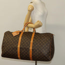 LOUIS VUITTON Monogram Keepall 60 Boston Bag M41422 LV Auth 136833-22