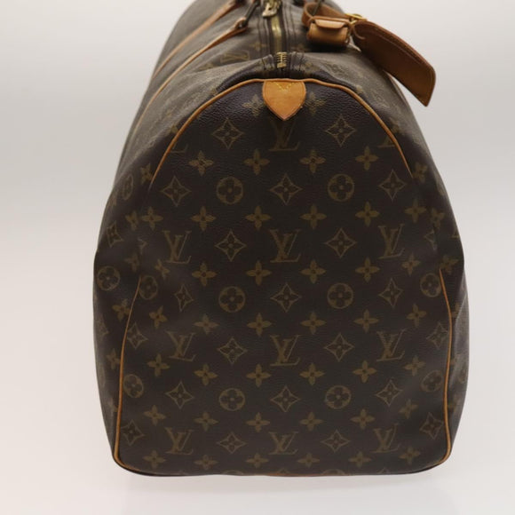 LOUIS VUITTON Monogram Keepall 60 Boston Bag M41422 LV Auth 136833