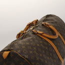 LOUIS VUITTON Monogram Keepall 60 Boston Bag M41422 LV Auth 136833-6