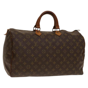 LOUIS VUITTON Monogram Speedy 40 Hand Bag M41522 LV Auth 136841