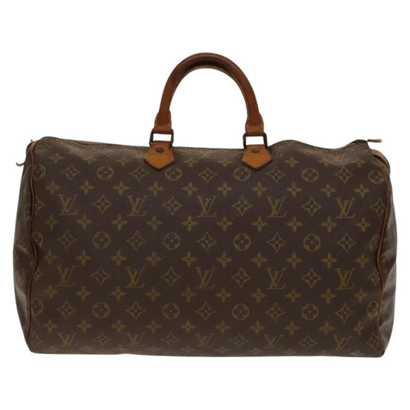 LOUIS VUITTON Monogram Speedy 40 Hand Bag M41522 LV Auth 136841