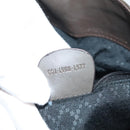 GUCCI Bamboo Shoulder Bag Nylon Green Silver 001 1998 1577 Auth 136842-20