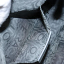 Salvatore Ferragamo Gancini Shoulder Bag Leather Silver Auth 136843-22