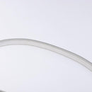 Salvatore Ferragamo Gancini Shoulder Bag Leather Silver Auth 136843-14