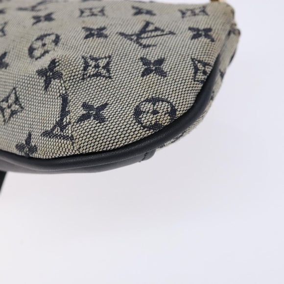 LOUIS VUITTON Monogram Mini Anne Sophie Pouch Blue M92696 LV Auth 136847