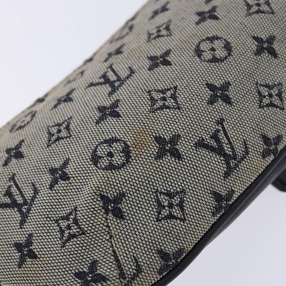 LOUIS VUITTON Monogram Mini Anne Sophie Pouch Blue M92696 LV Auth 136847