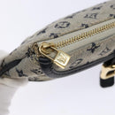 LOUIS VUITTON Monogram Mini Anne Sophie Pouch Blue M92696 LV Auth 136847-9
