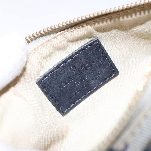 LOUIS VUITTON Monogram Mini Anne Sophie Pouch Blue M92696 LV Auth 136847