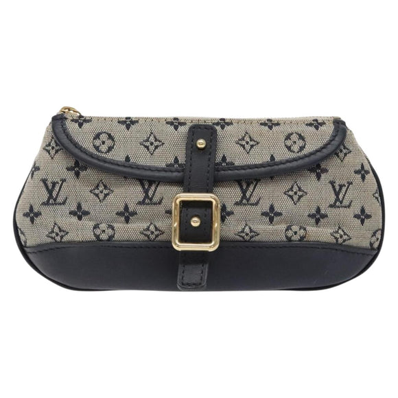 LOUIS VUITTON Monogram Mini Anne Sophie Pouch Blue M92696 LV Auth 136847