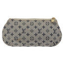 LOUIS VUITTON Monogram Mini Anne Sophie Pouch Blue M92696 LV Auth 136847-2