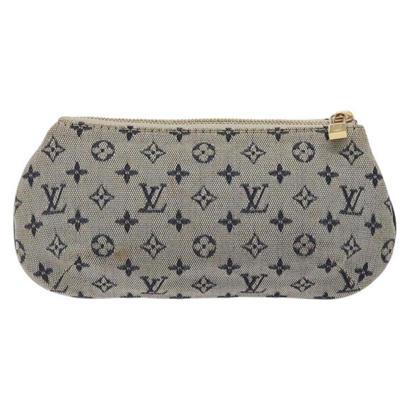 LOUIS VUITTON Monogram Mini Anne Sophie Pouch Blue M92696 LV Auth 136847