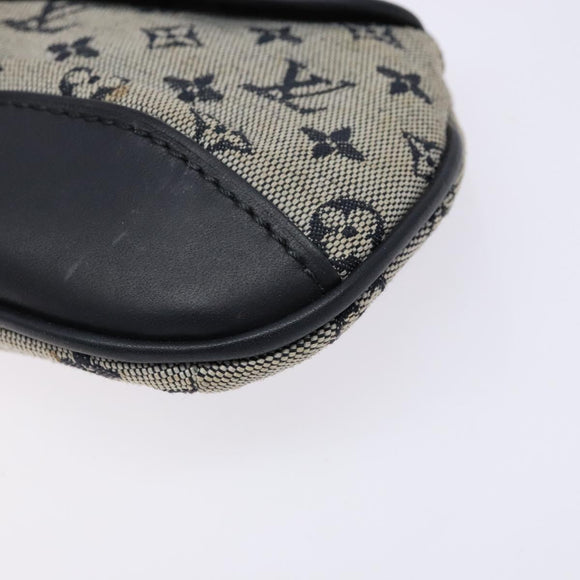 LOUIS VUITTON Monogram Mini Anne Sophie Pouch Blue M92696 LV Auth 136847