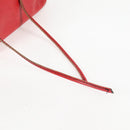 LOUIS VUITTON Epi Petit Noe Shoulder Bag Red M44107 LV Auth 136852-9