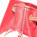 LOUIS VUITTON Epi Petit Noe Shoulder Bag Red M44107 LV Auth 136852-12
