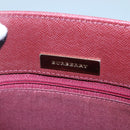 BURBERRY Nova Check Tote Bag Canvas Beige Gold Auth 136853-11