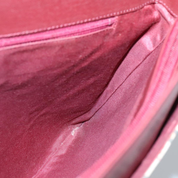 BURBERRY Nova Check Tote Bag Canvas Beige Gold Auth 136853