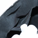 Salvatore Ferragamo Gancini Hand Bag Raffia White Gold Auth 136858V-24