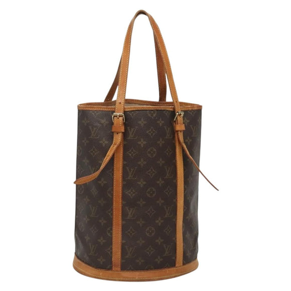 LOUIS VUITTON Monogram Bucket GM Shoulder Bag M42236 LV Auth 136859
