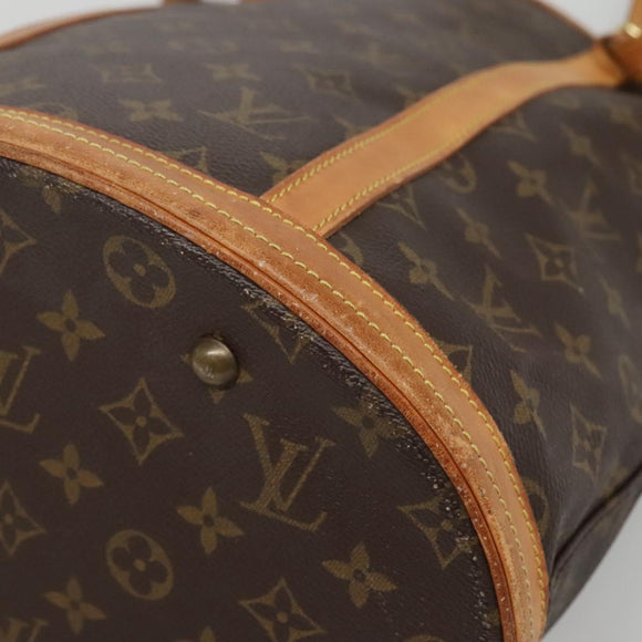 LOUIS VUITTON Monogram Bucket GM Shoulder Bag M42236 LV Auth 136859